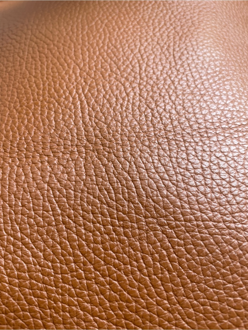 Classic Brown Leather Bucket Bag - Timeless - Picture 3 of 9
